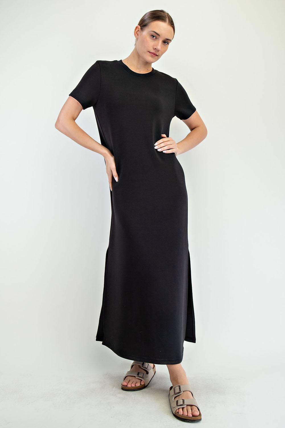 Modal Poly Maxi Dress - Hype Up