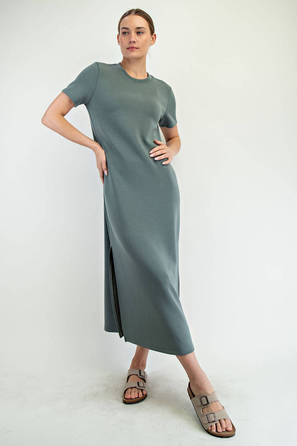 Modal Poly Maxi Dress - Hype Up