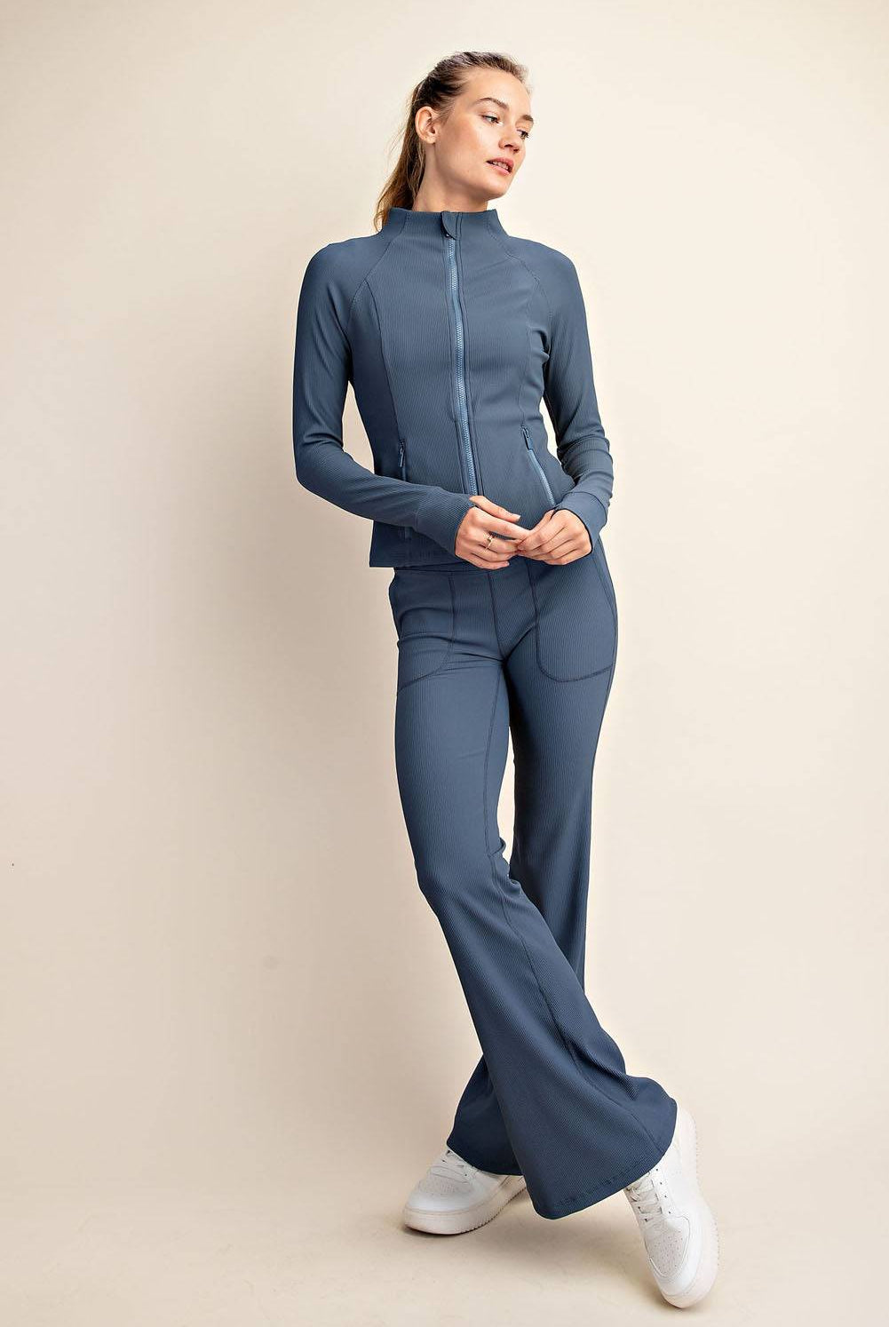 Nylon Rib Active Jacket - Hype Up