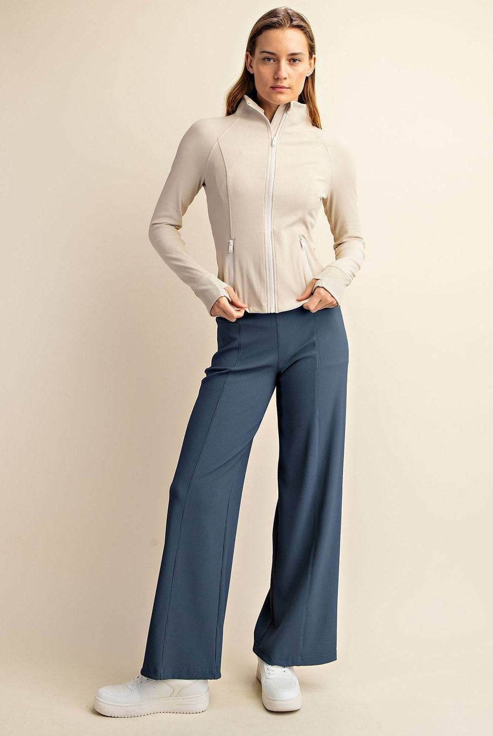 Nylon Rib Active Jacket - Hype Up