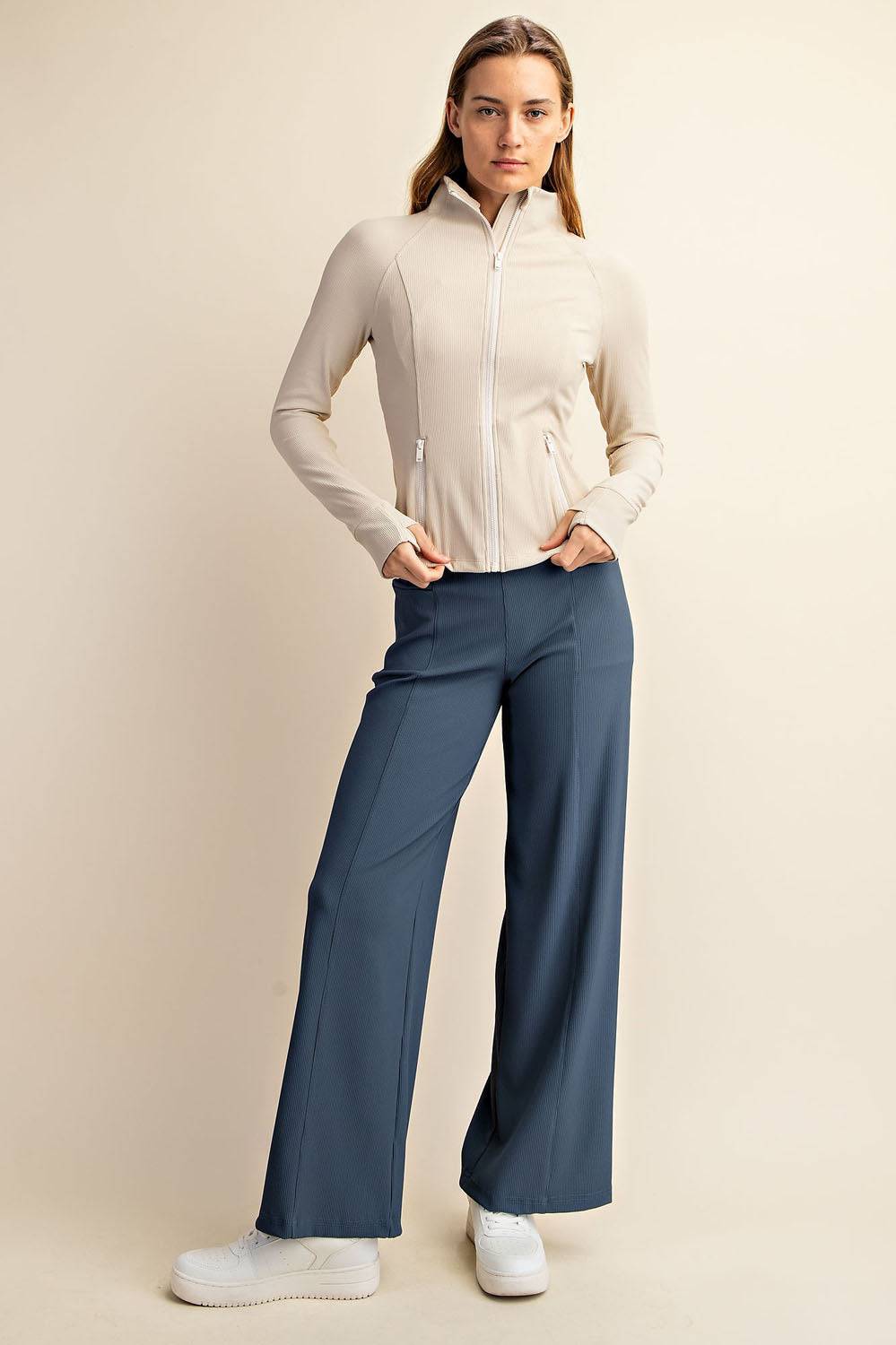 Nylon Rib Active Jacket - Hype Up