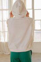 Oversized Sleeveless Hoodie - Hype Up