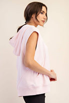 Oversized Sleeveless Hoodie - Hype Up