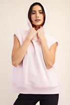 Oversized Sleeveless Hoodie - Hype Up