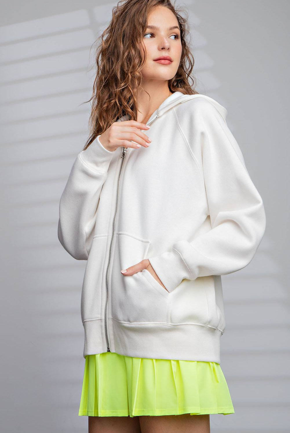 Full Zip Hoodie Jacket - Hype Up