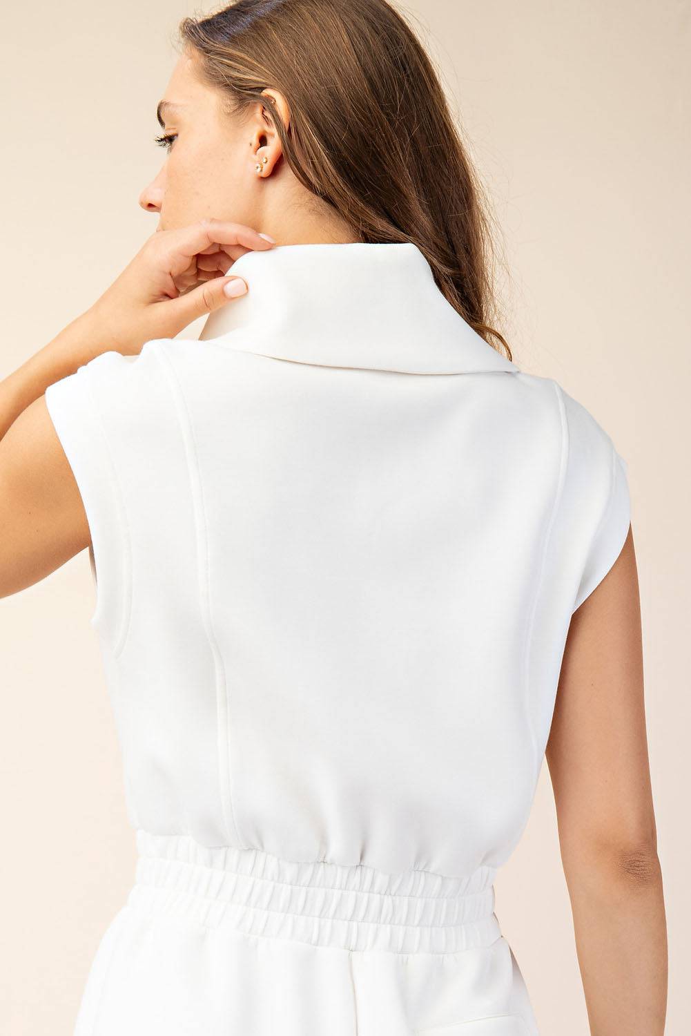 Modal Scuba Romper - Hype Up