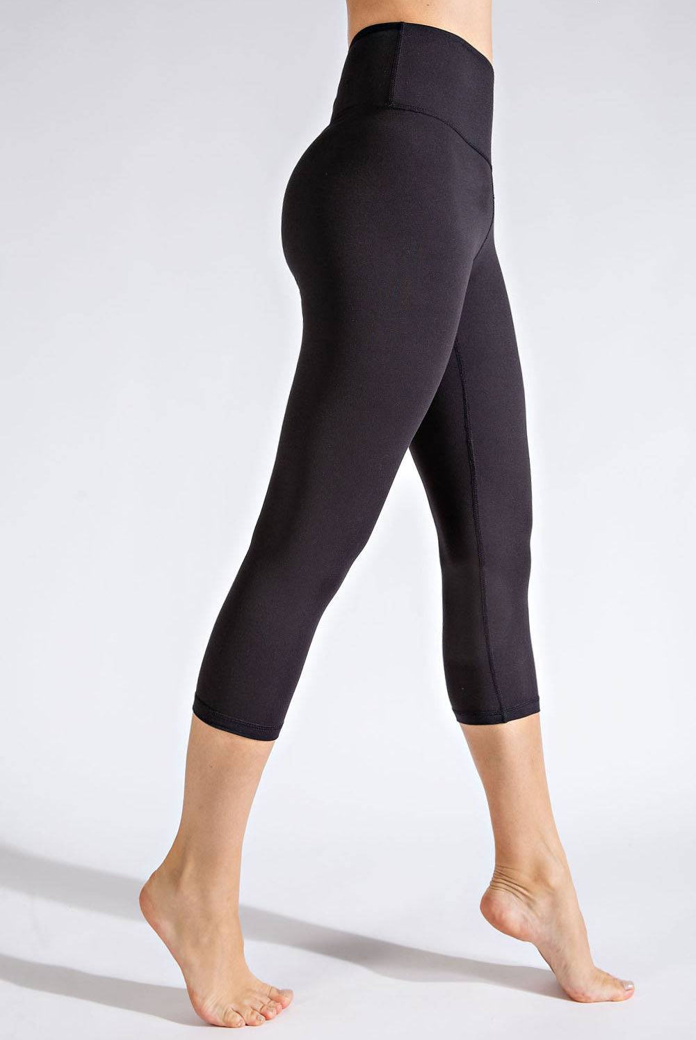 Capri Yoga Leggings - Hype Up