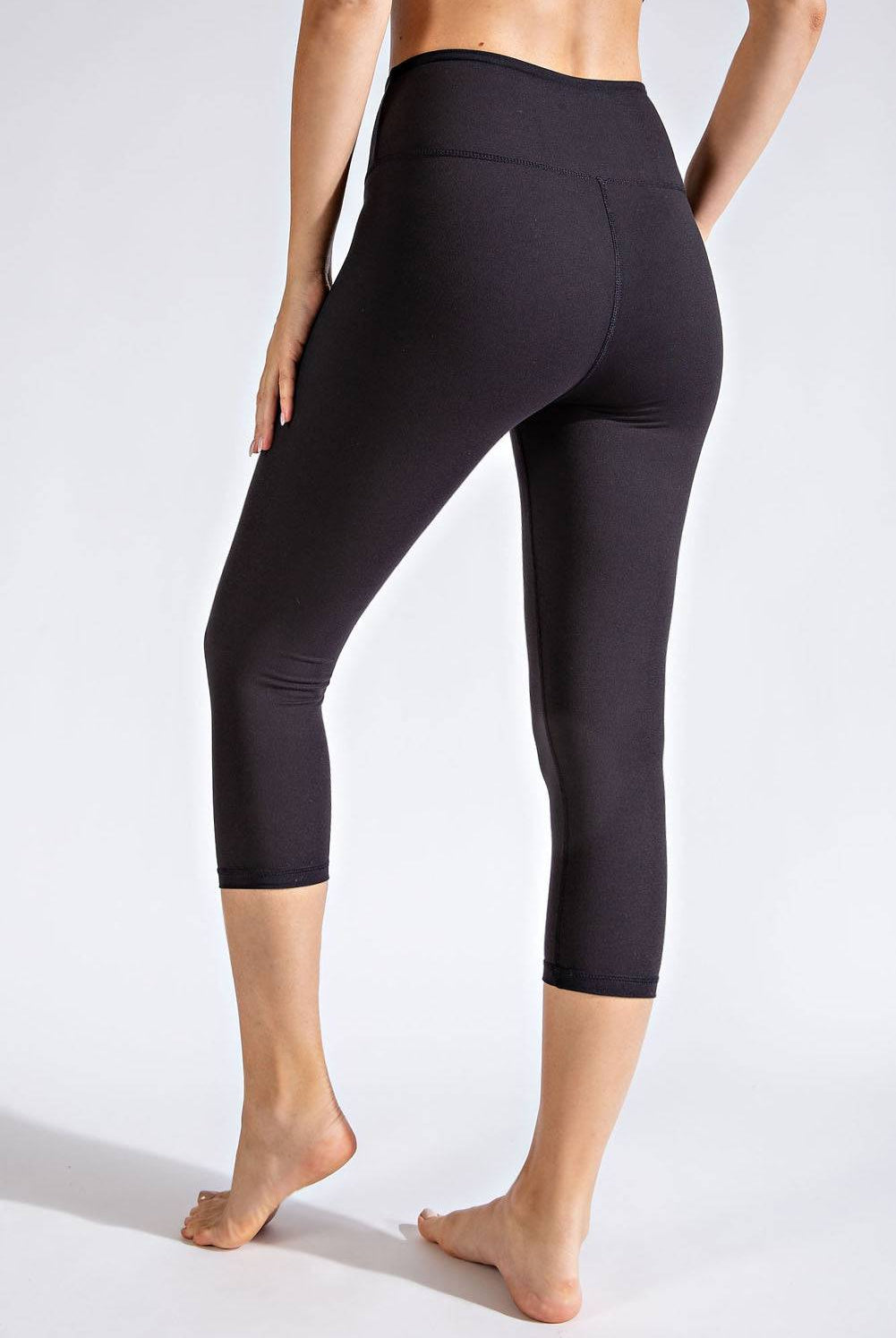Capri Yoga Leggings - Hype Up