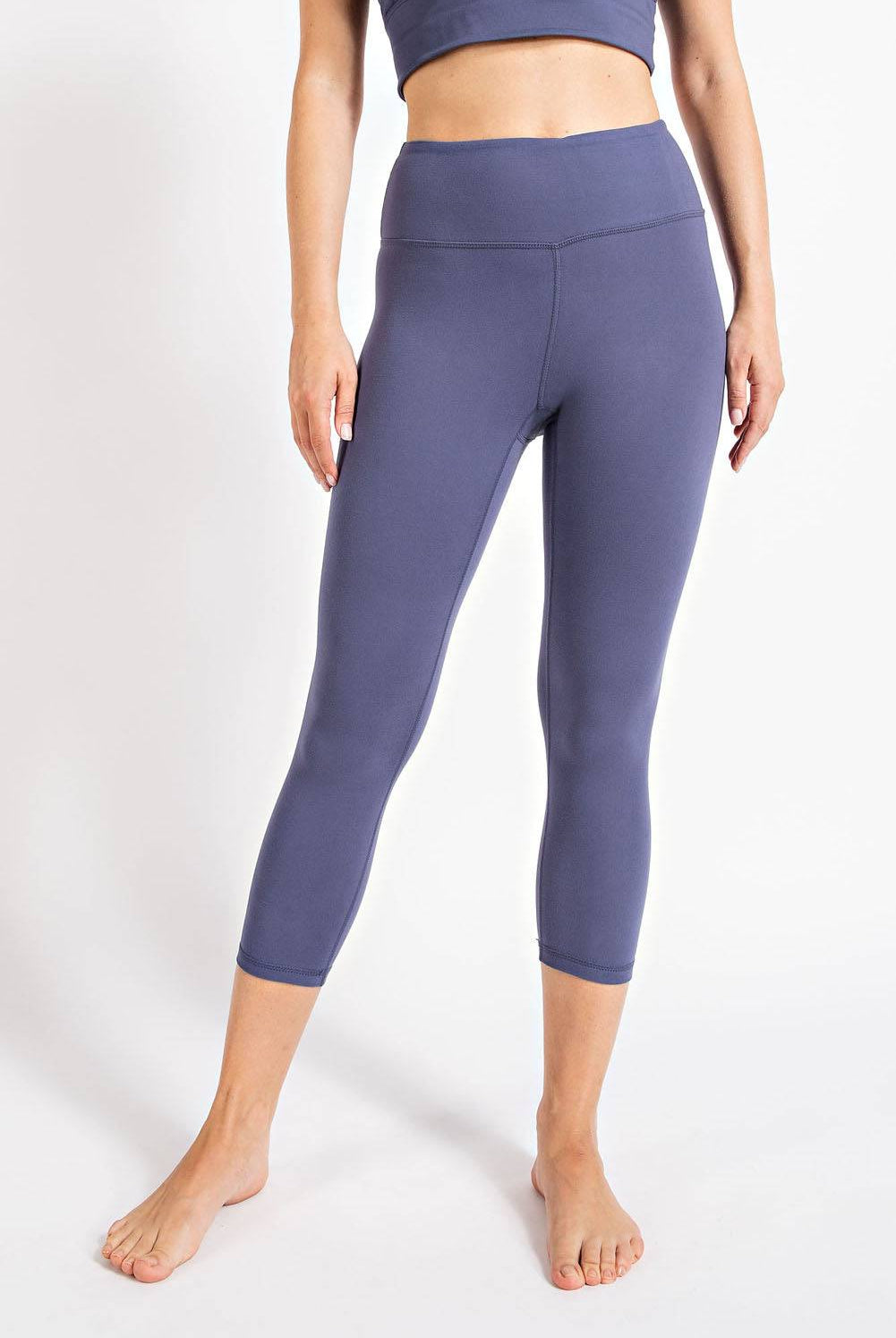 Capri Yoga Leggings - Hype Up