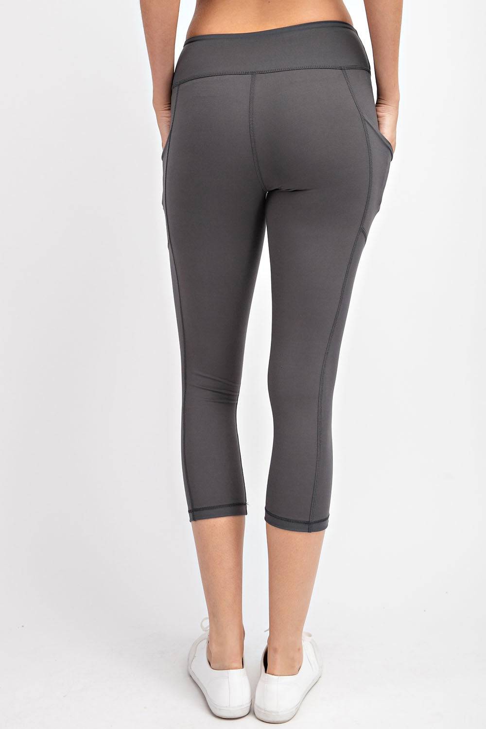 Capri Yoga Leggings With Pocket - Hype Up