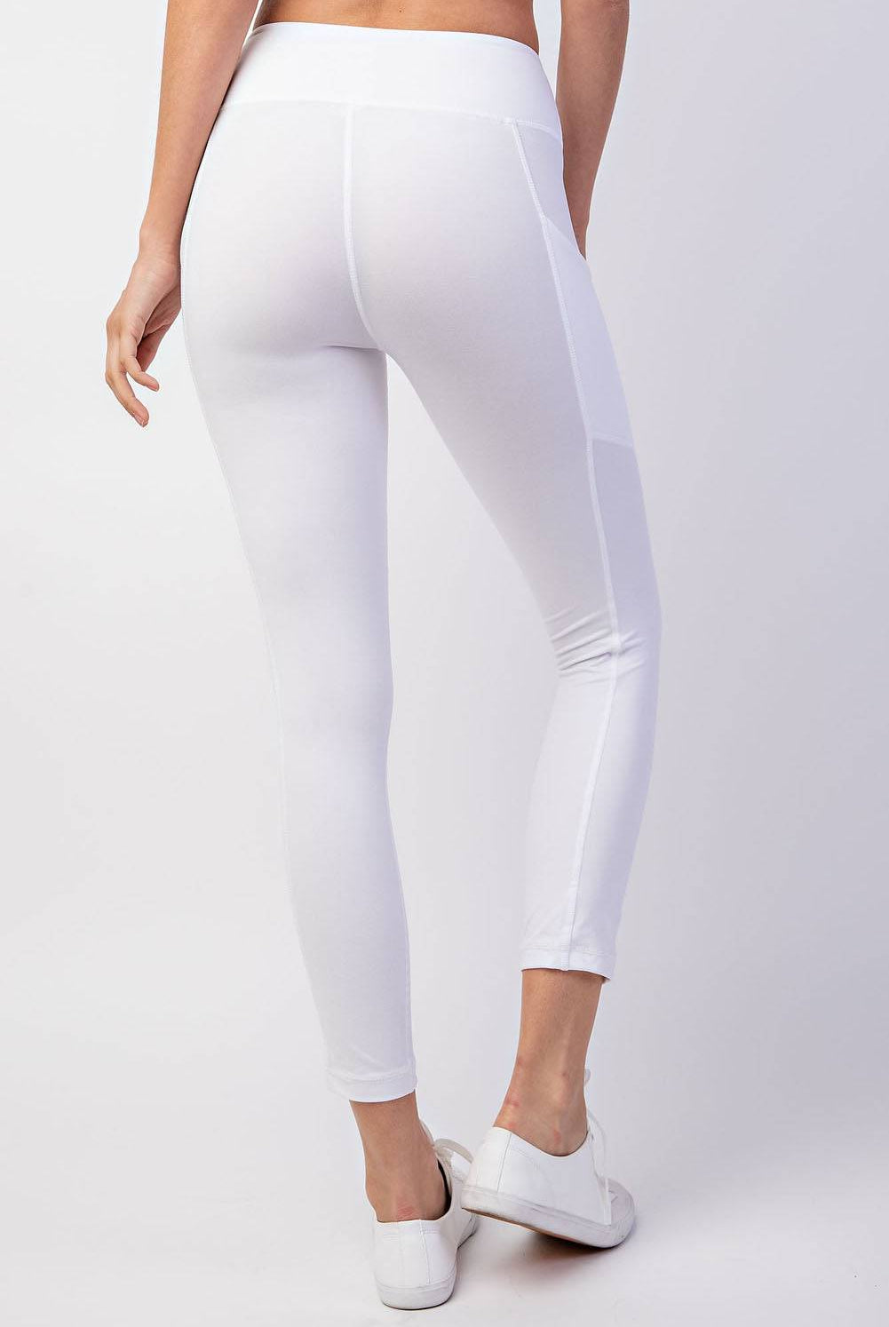 Capri Yoga Leggings With Pocket - Hype Up
