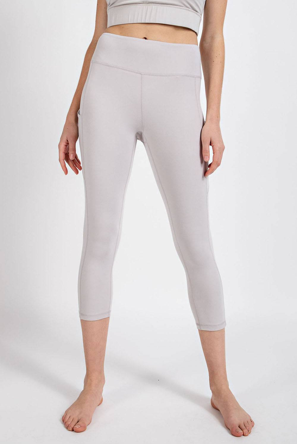 Capri Yoga Leggings With Pocket - Hype Up