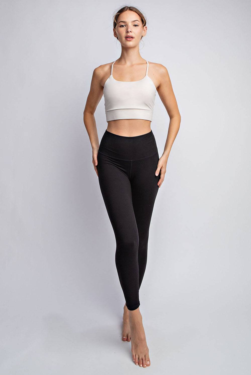 Tow Line Stitch Yoga Leggings - Hype Up