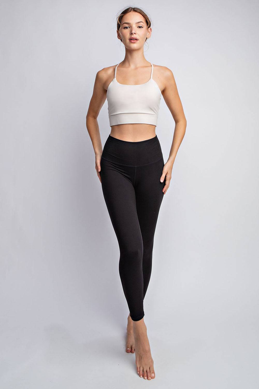 Tow Line Stitch Yoga Leggings - Hype Up