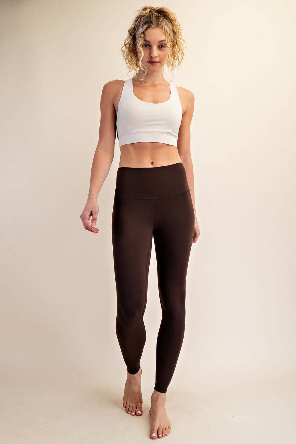 Tow Line Stitch Yoga Leggings - Hype Up
