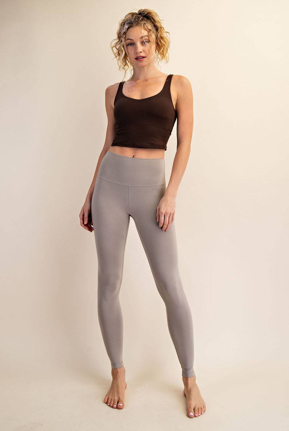 Tow Line Stitch Yoga Leggings - Hype Up