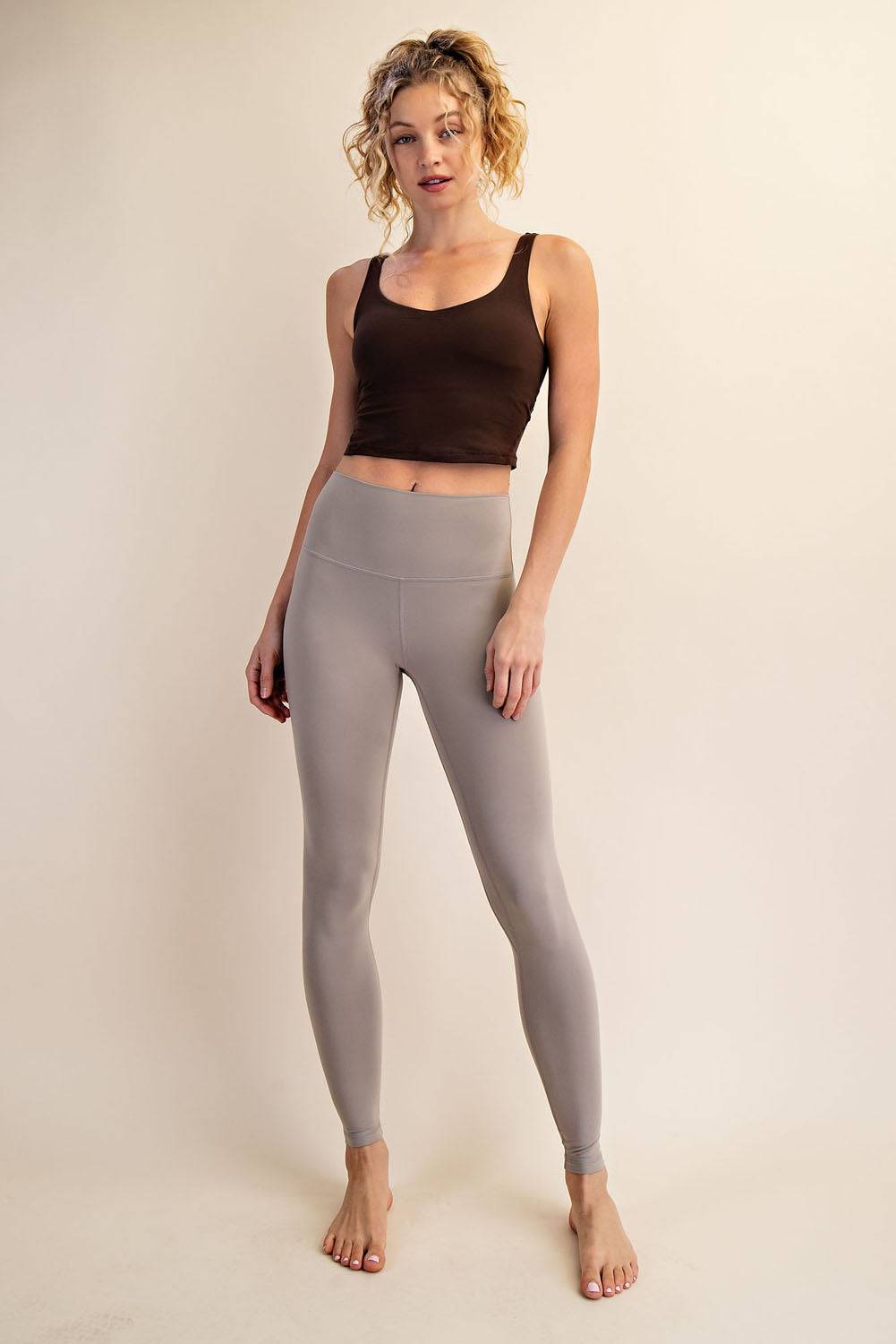 Tow Line Stitch Yoga Leggings - Hype Up