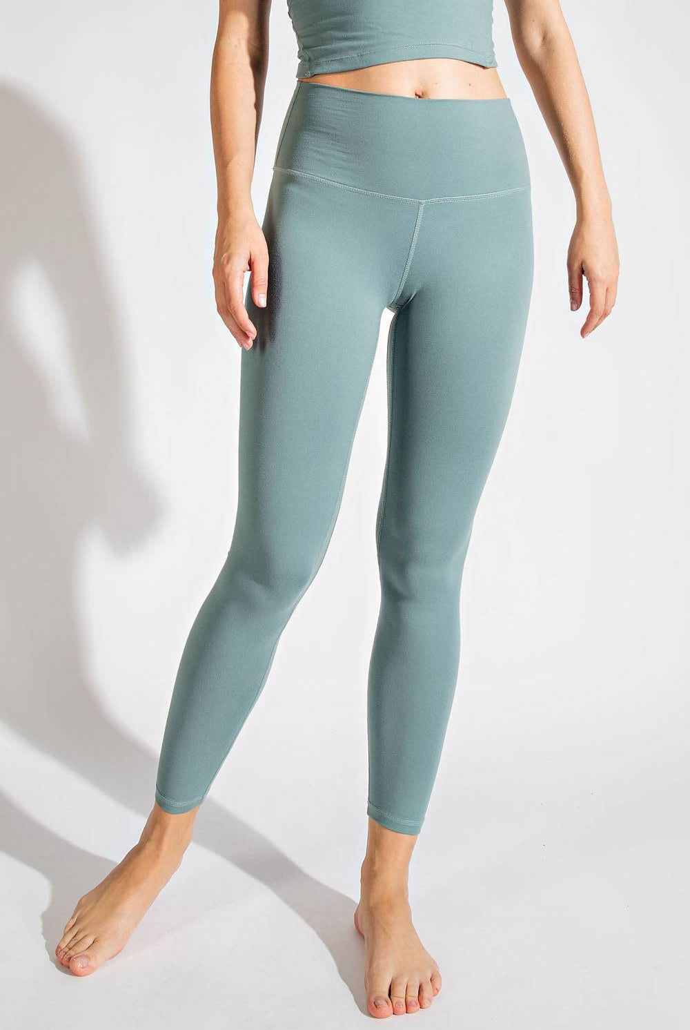Tow Line Stitch Yoga Leggings - Hype Up