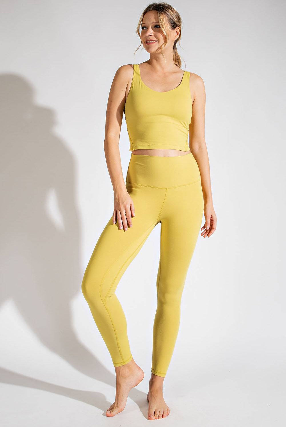 Tow Line Stitch Yoga Leggings - Hype Up