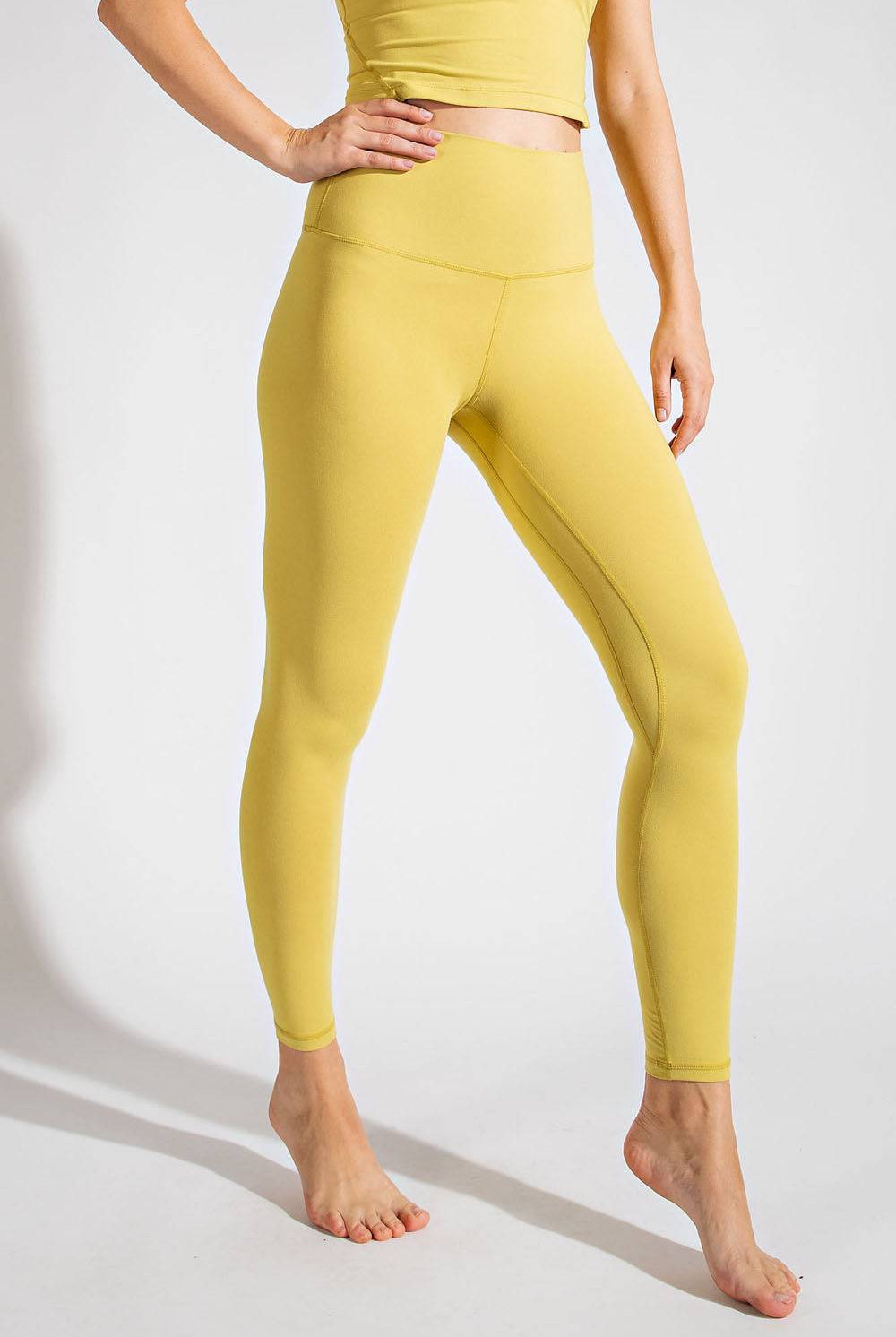 Tow Line Stitch Yoga Leggings - Hype Up