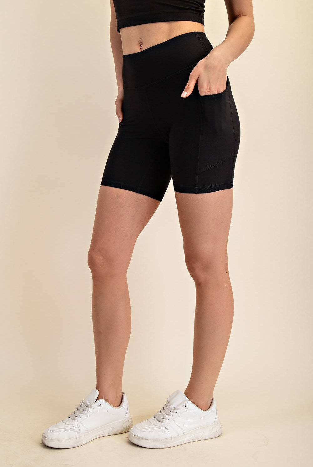 Biker Shorts With Pocket - Hype Up