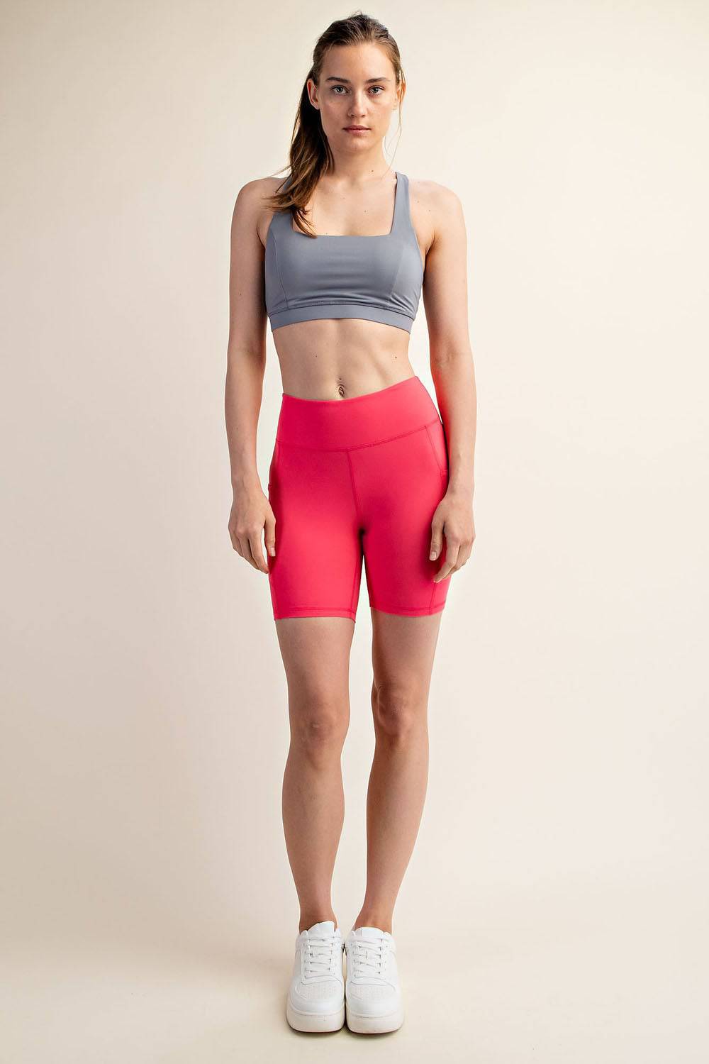 Biker Shorts With Pocket - Hype Up