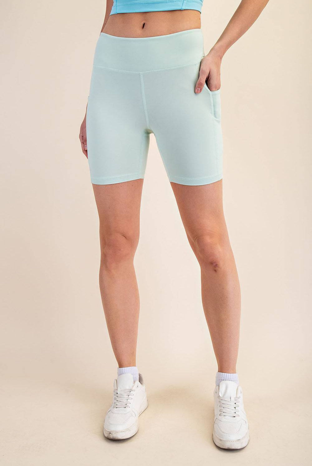 Biker Shorts With Pocket - Hype Up