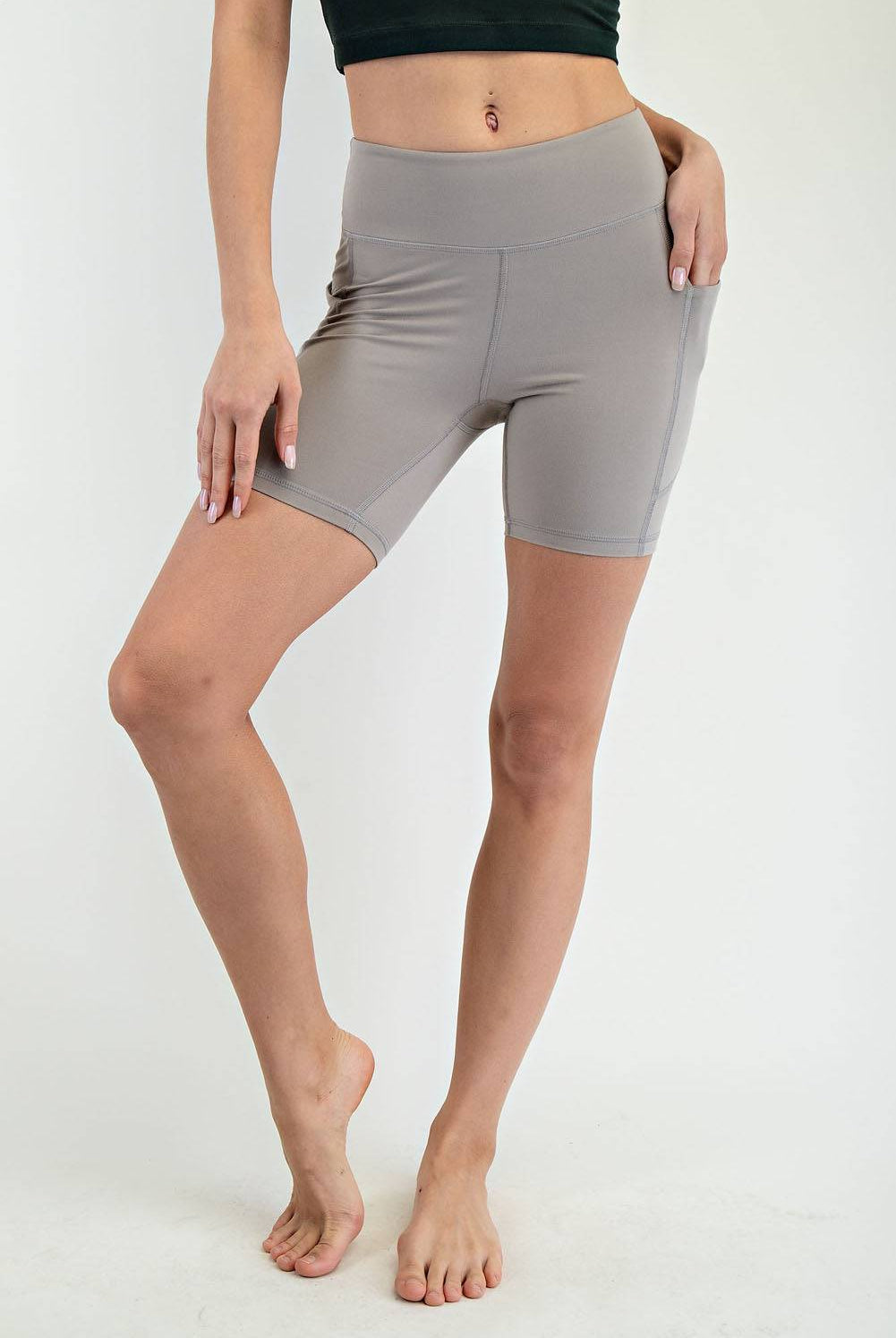 Biker Shorts With Pocket - Hype Up