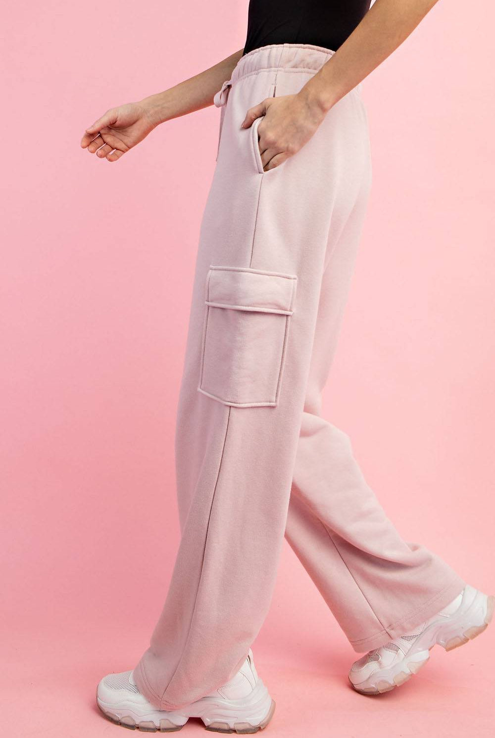 Straight Cargo Sweatpant - Hype Up