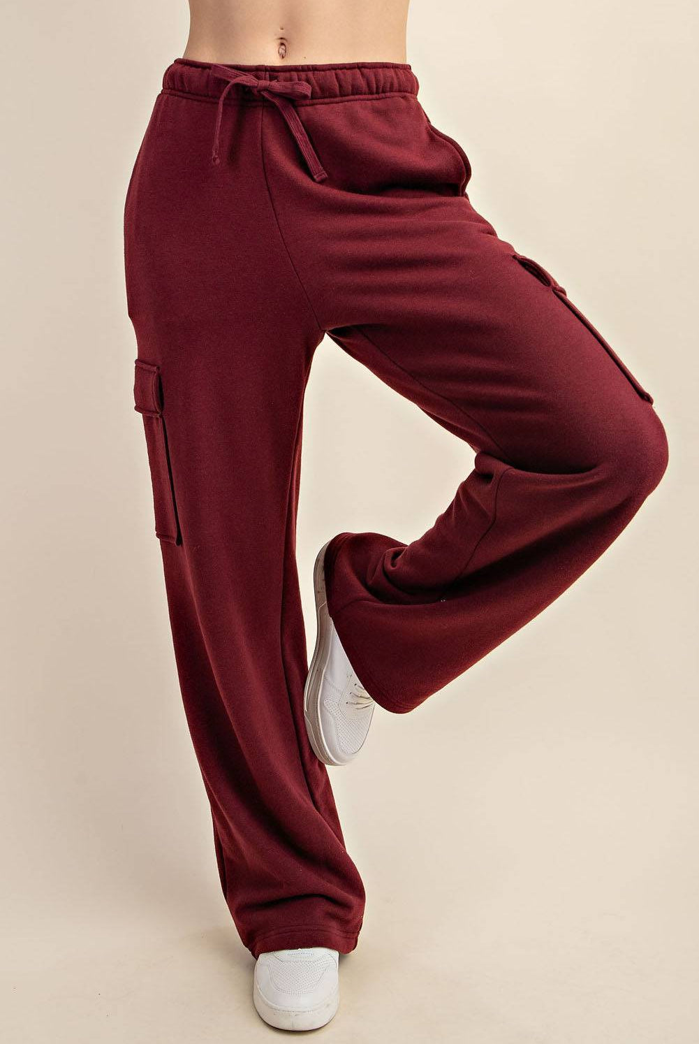 Straight Cargo Sweatpant - Hype Up