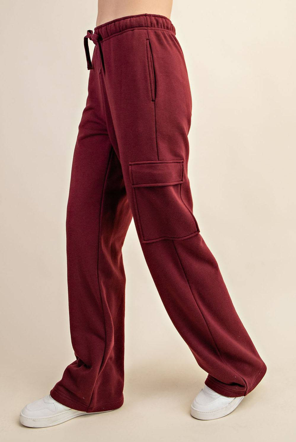 Straight Cargo Sweatpant - Hype Up