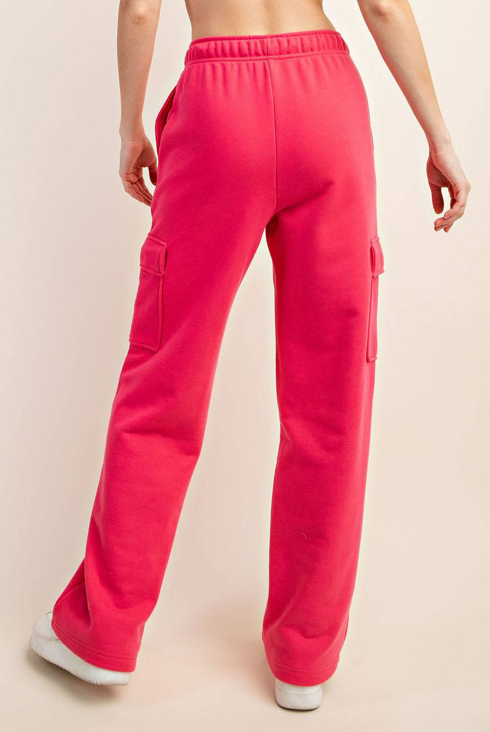 Straight Cargo Sweatpant - Hype Up