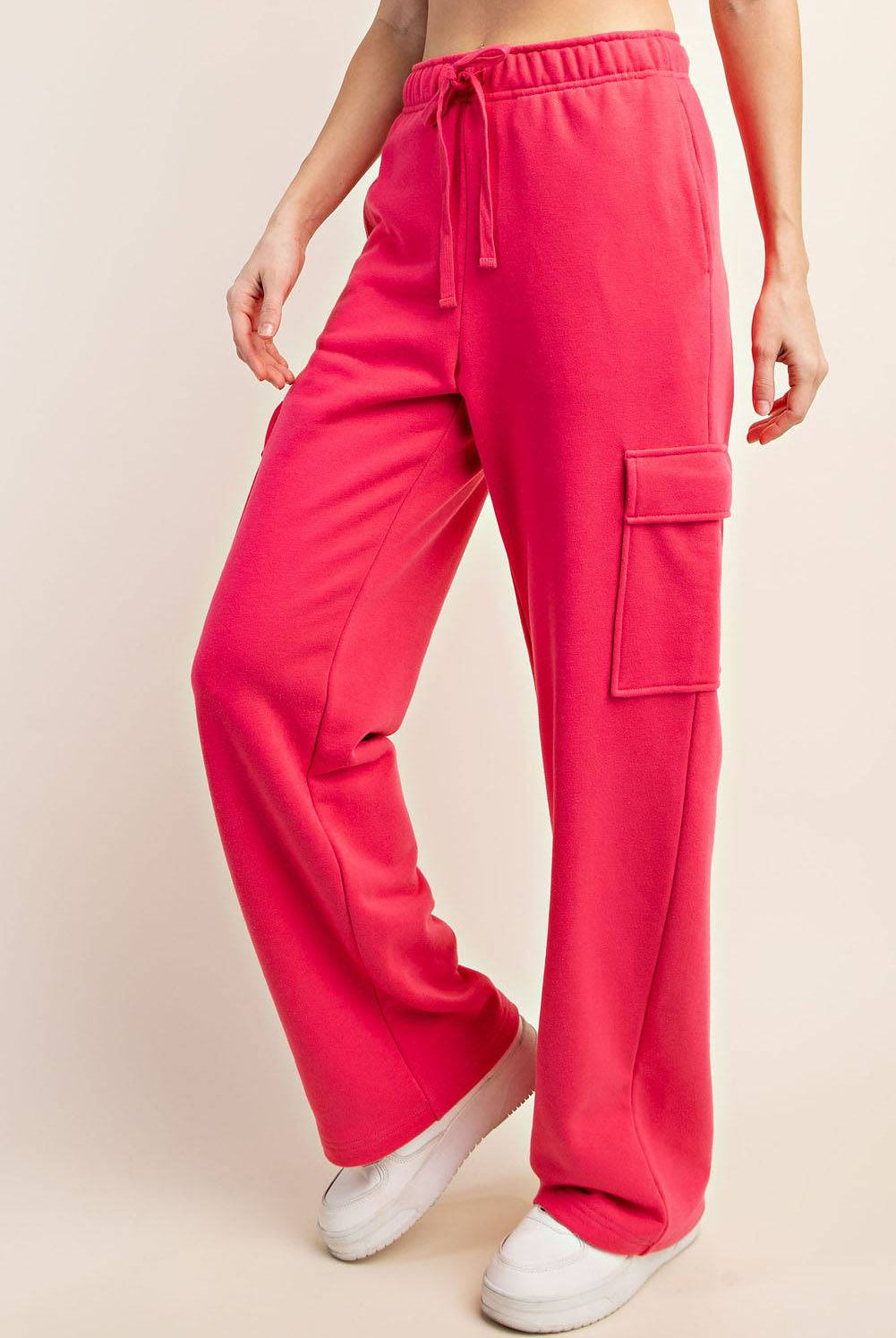 Straight Cargo Sweatpant - Hype Up