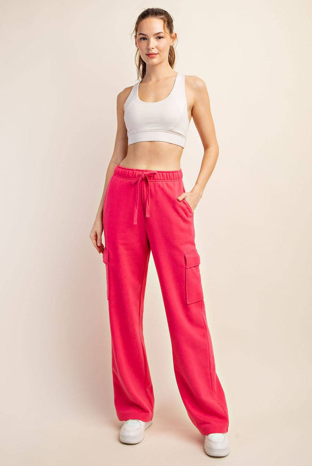 Straight Cargo Sweatpant - Hype Up