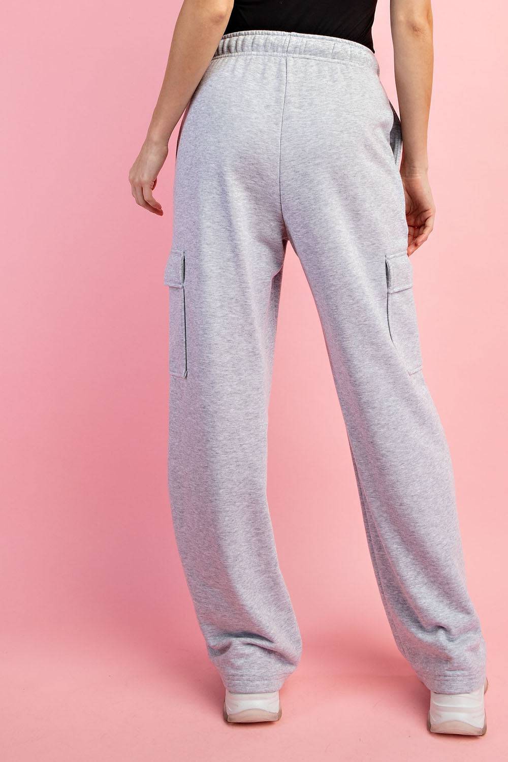 Straight Cargo Sweatpant - Hype Up