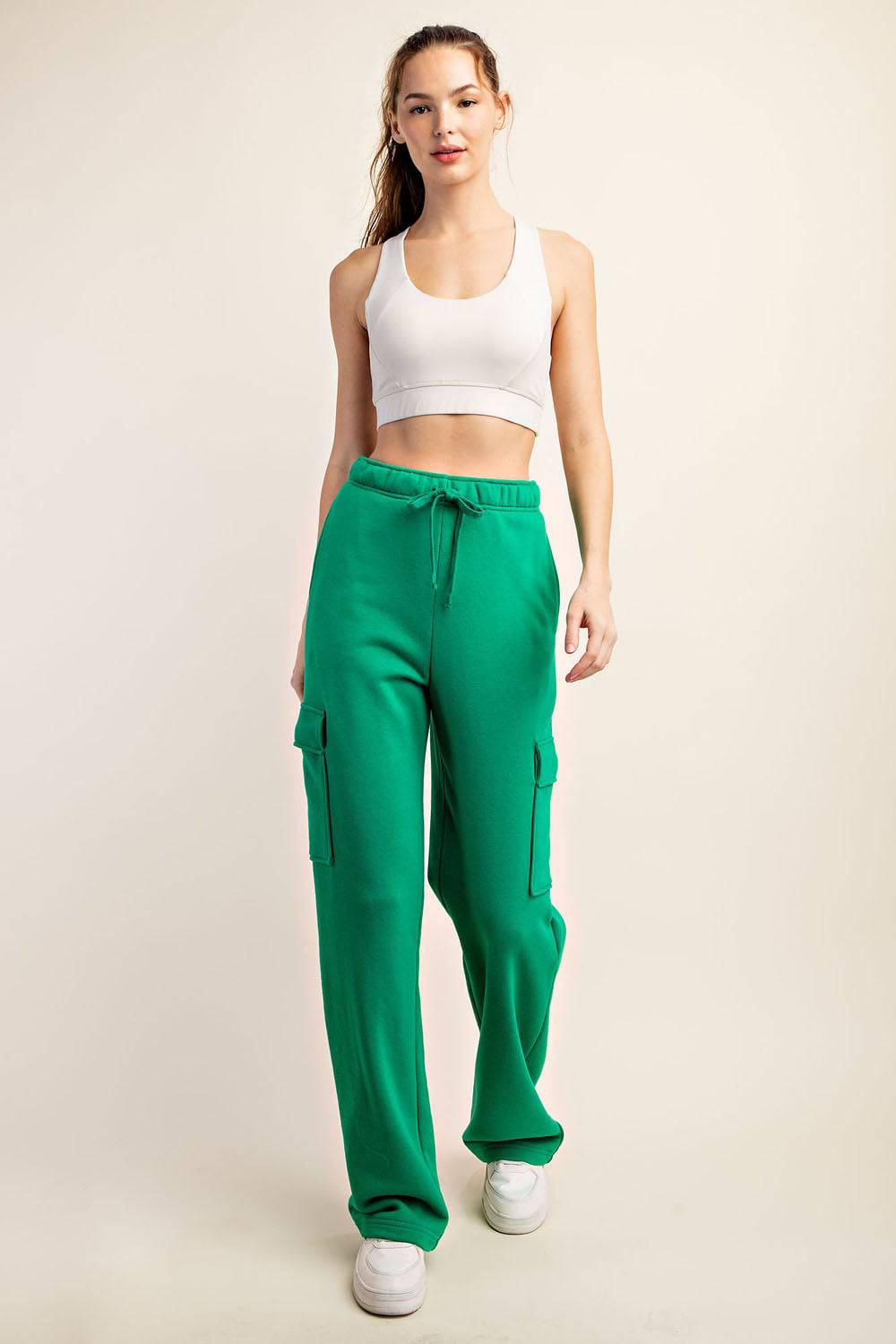 Straight Cargo Sweatpant - Hype Up