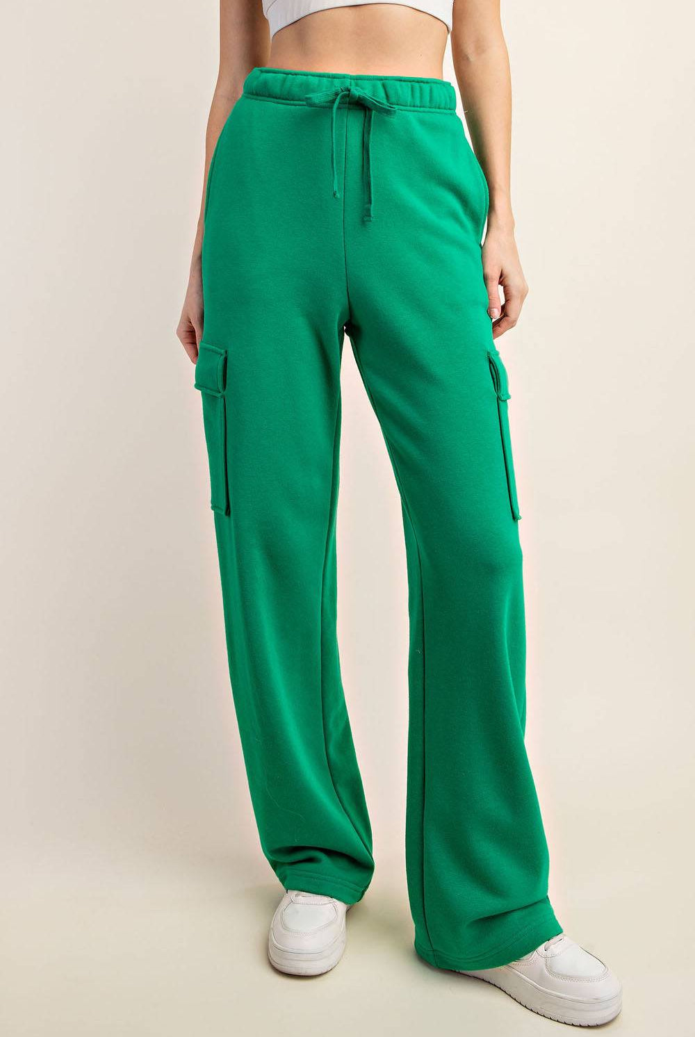 Straight Cargo Sweatpant - Hype Up