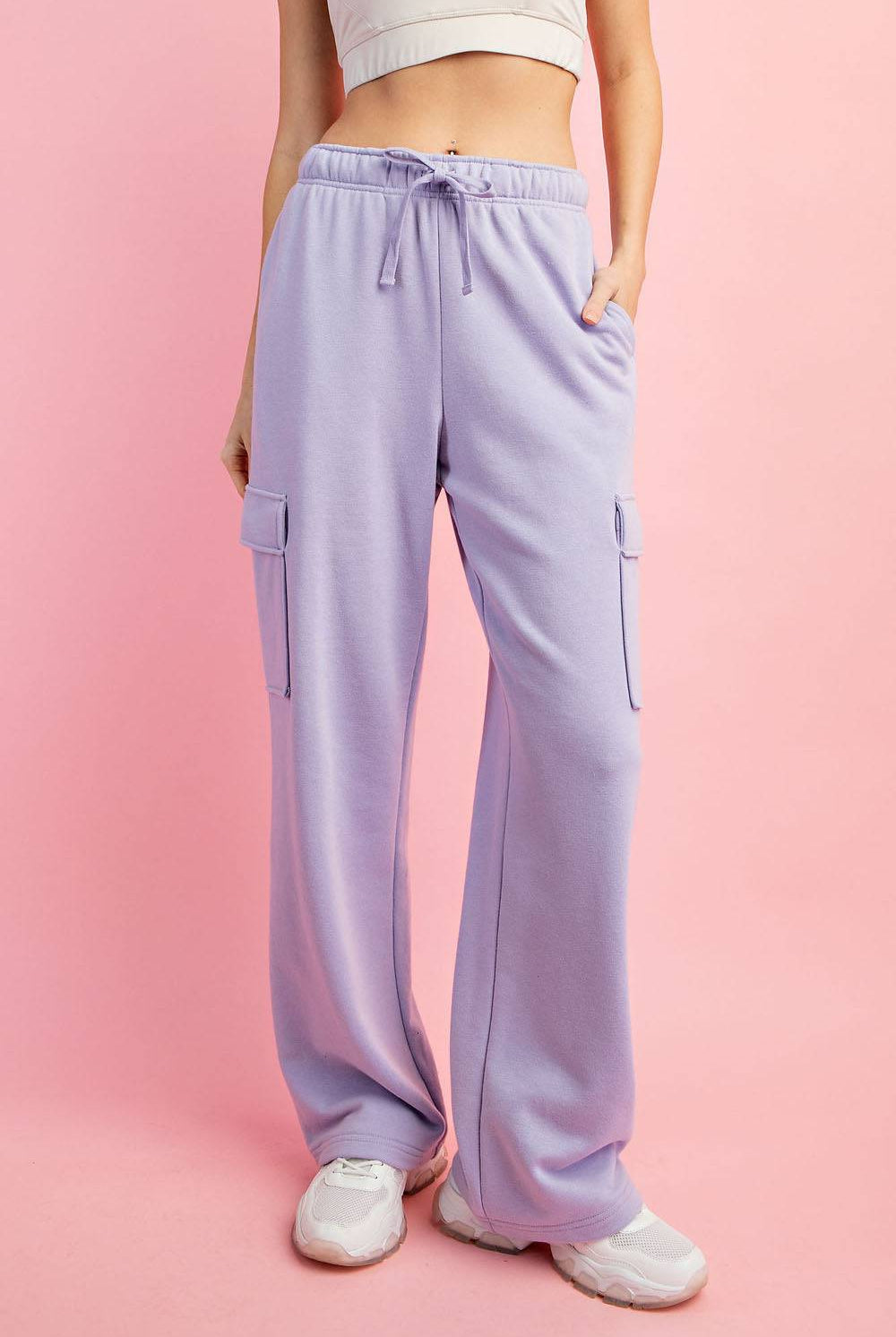 Straight Cargo Sweatpant - Hype Up