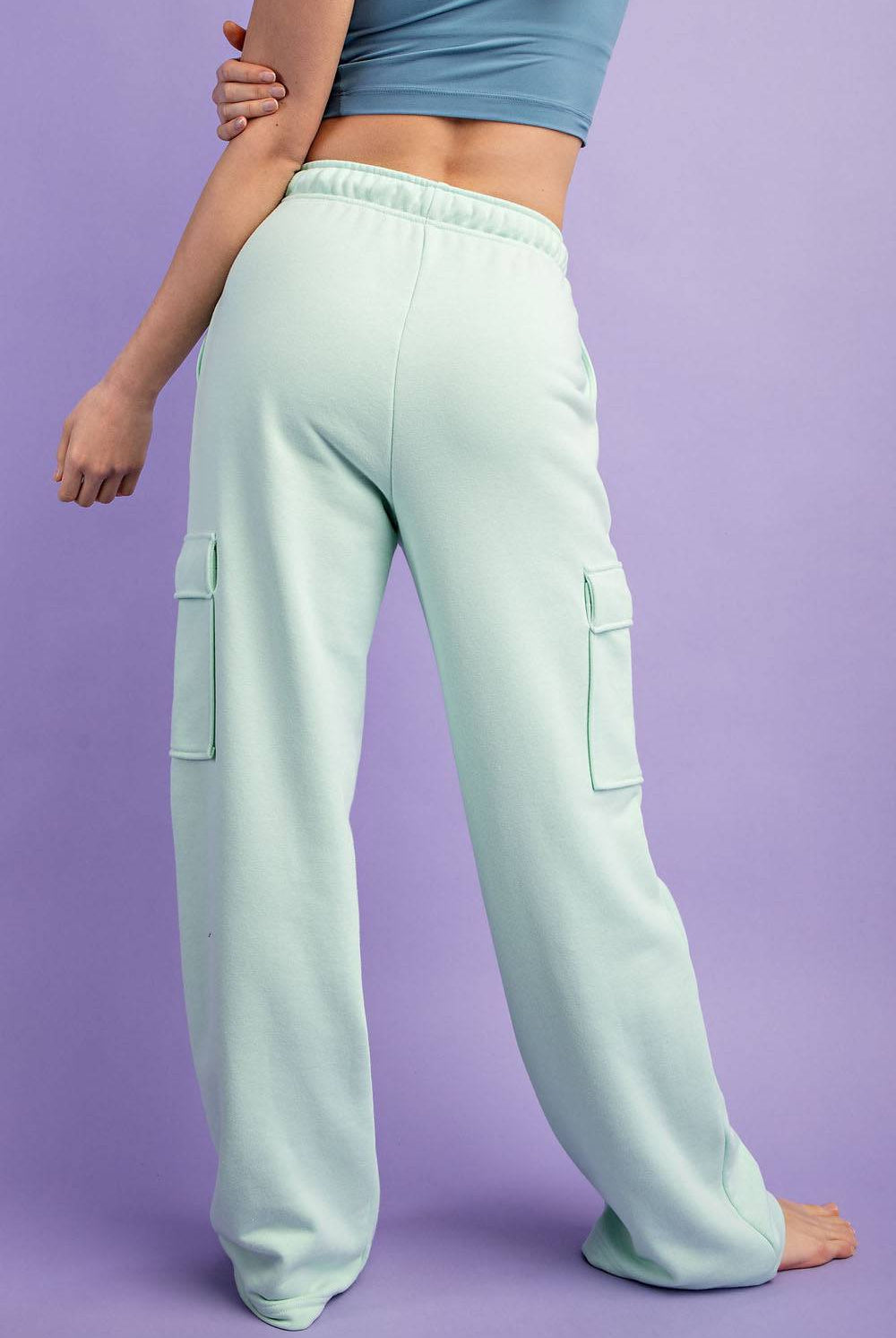 Straight Cargo Sweatpant - Hype Up