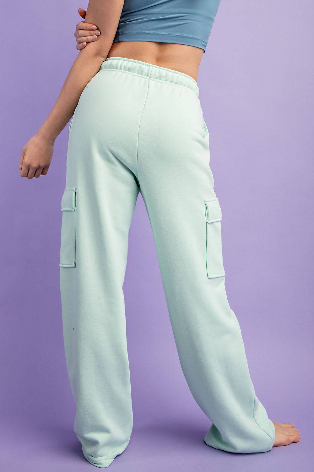 Straight Cargo Sweatpant - Hype Up