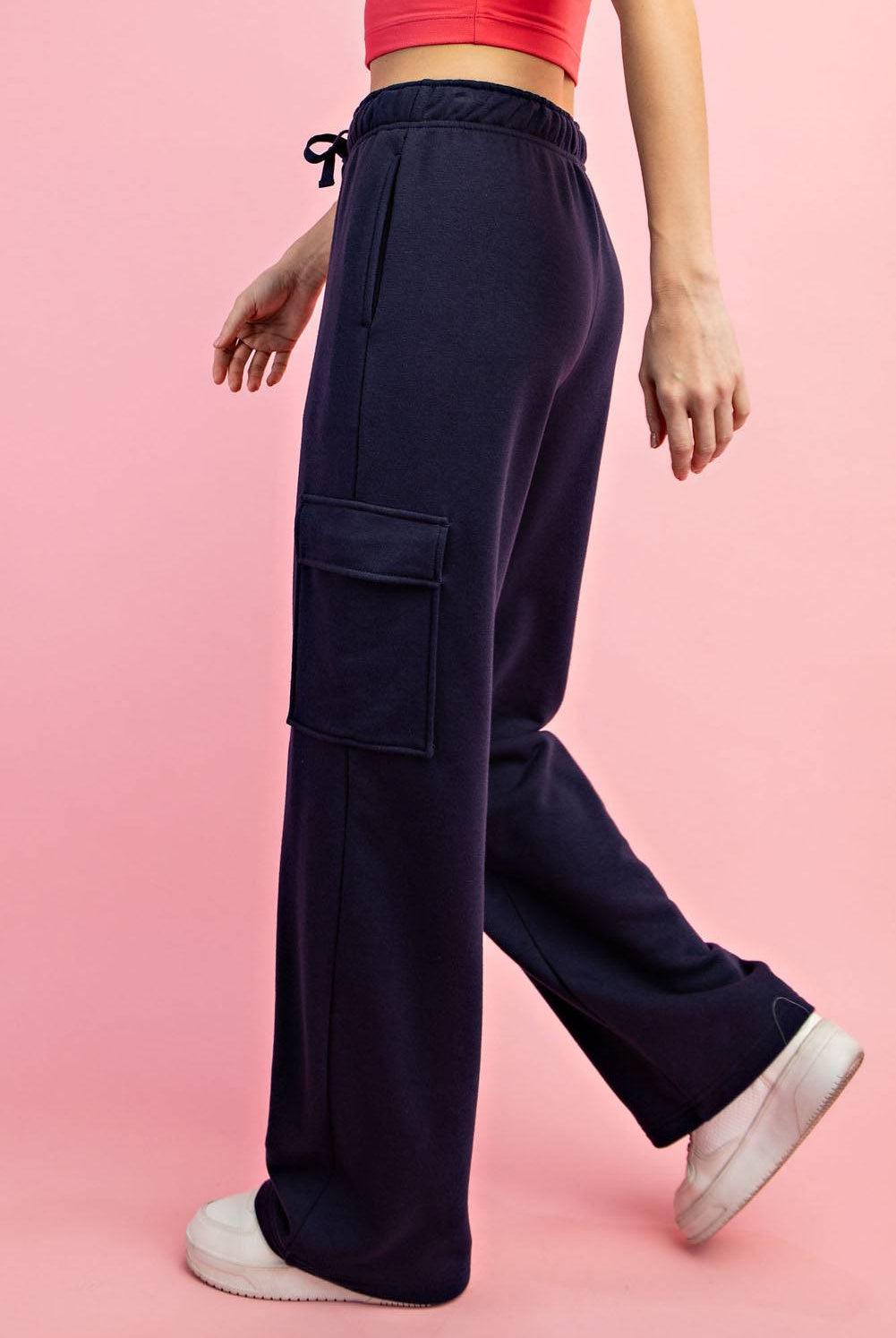 Straight Cargo Sweatpant - Hype Up