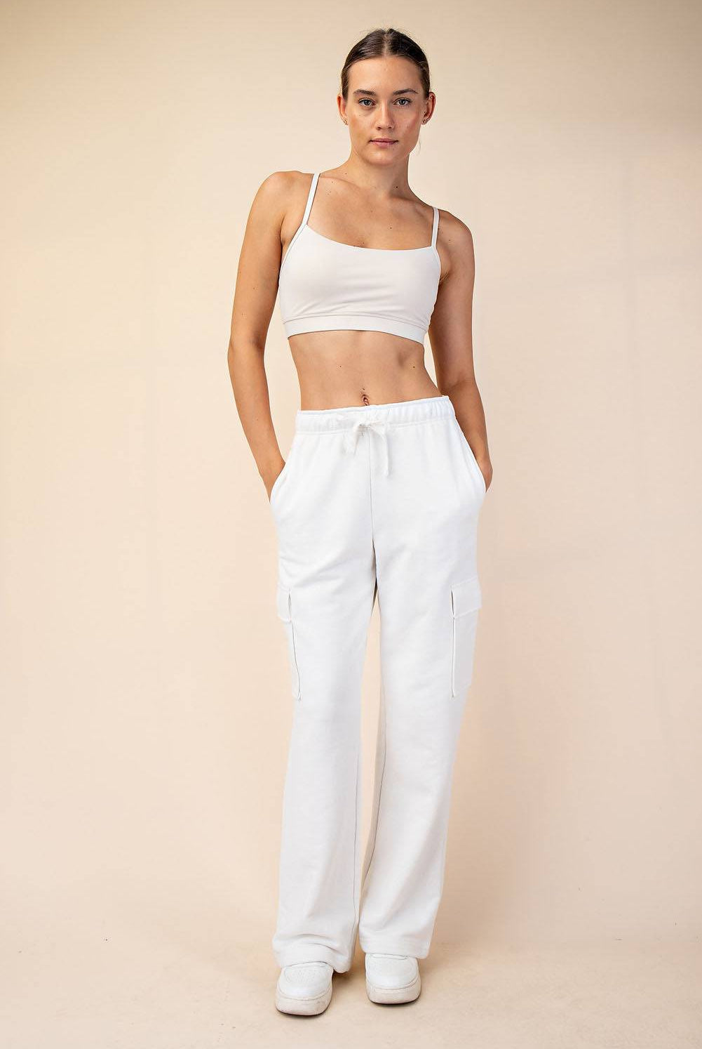 Straight Cargo Sweatpant - Hype Up