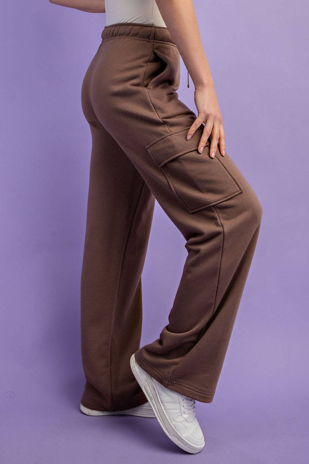 Straight Cargo Sweatpant - Hype Up