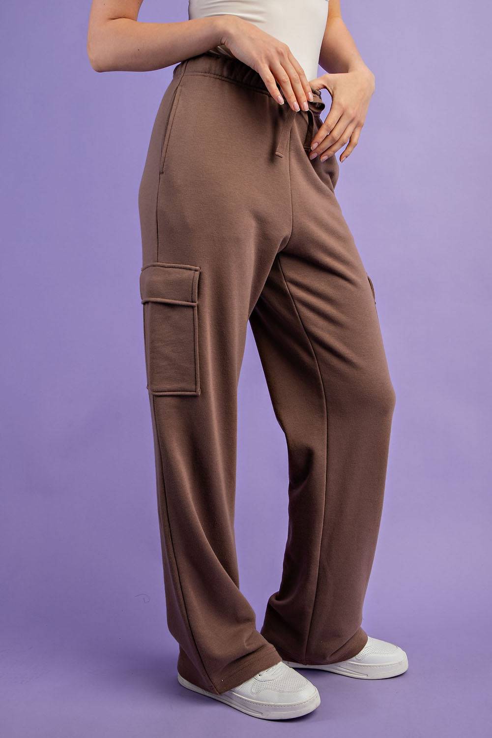 Straight Cargo Sweatpant - Hype Up