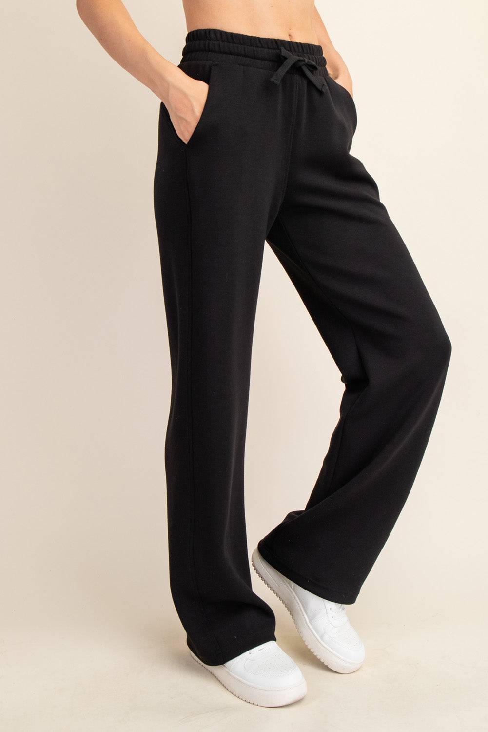 Modal Scuba Straight Pant - Hype Up