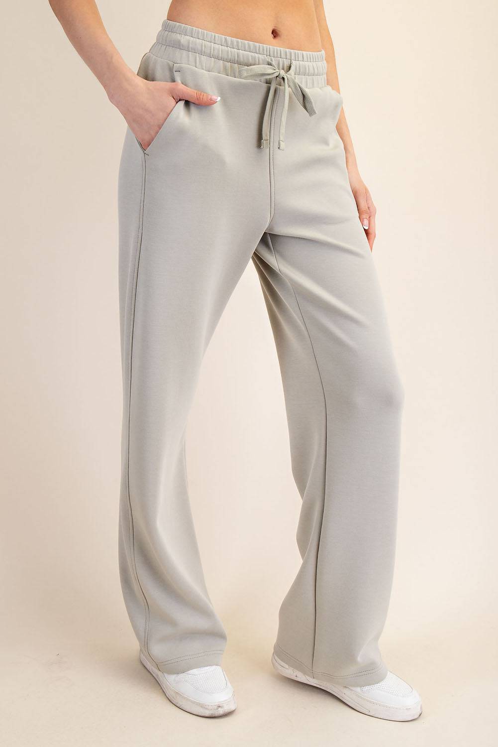 Modal Scuba Straight Pant - Hype Up