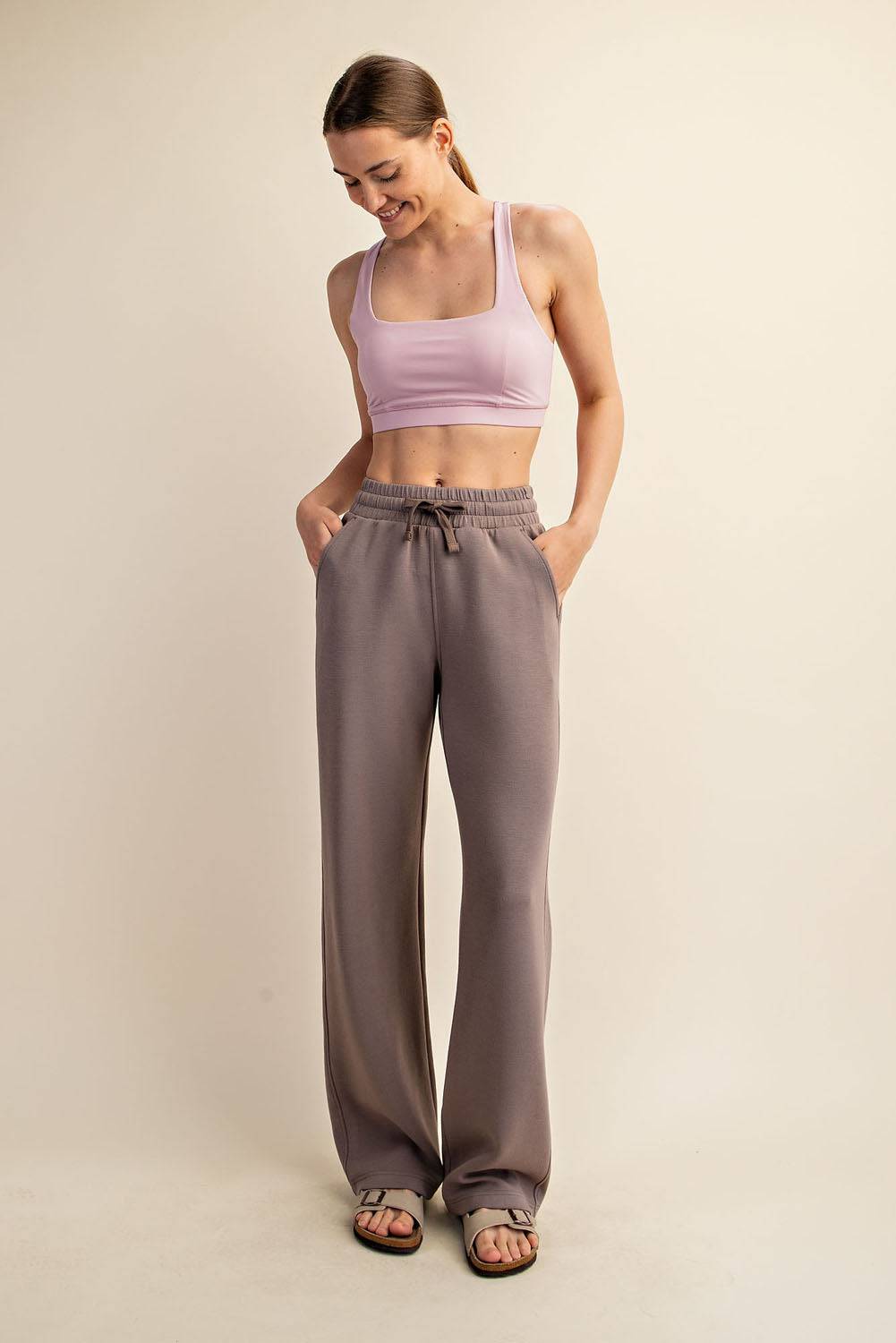 Modal Scuba Straight Pant - Hype Up