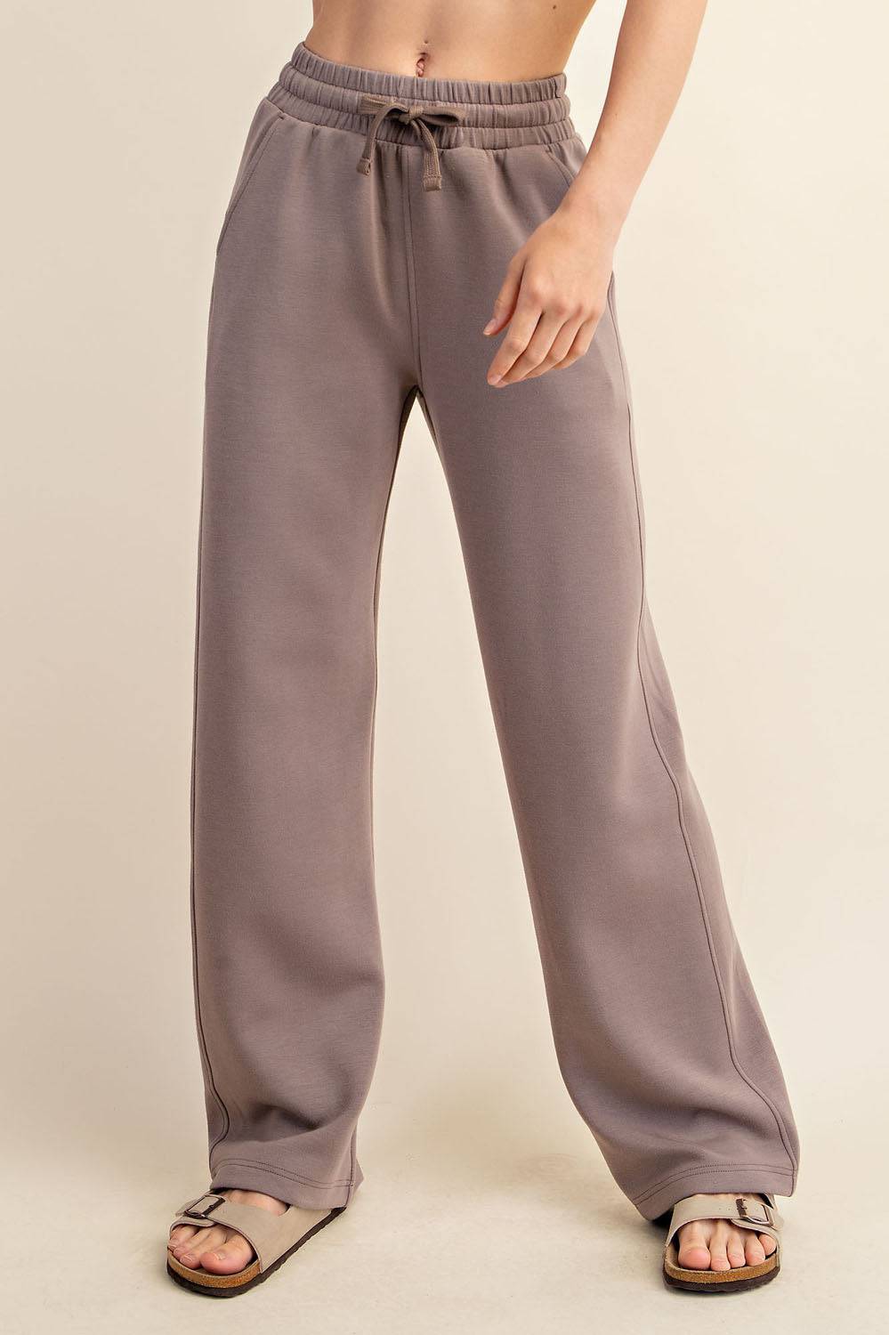 Modal Scuba Straight Pant - Hype Up