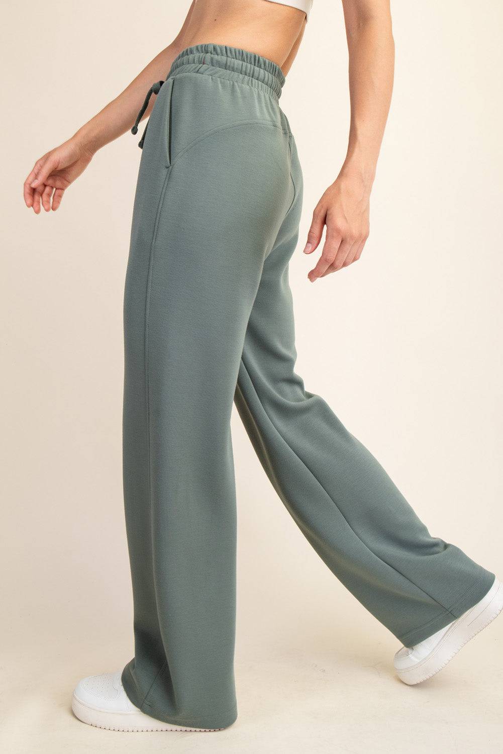Modal Scuba Straight Pant - Hype Up