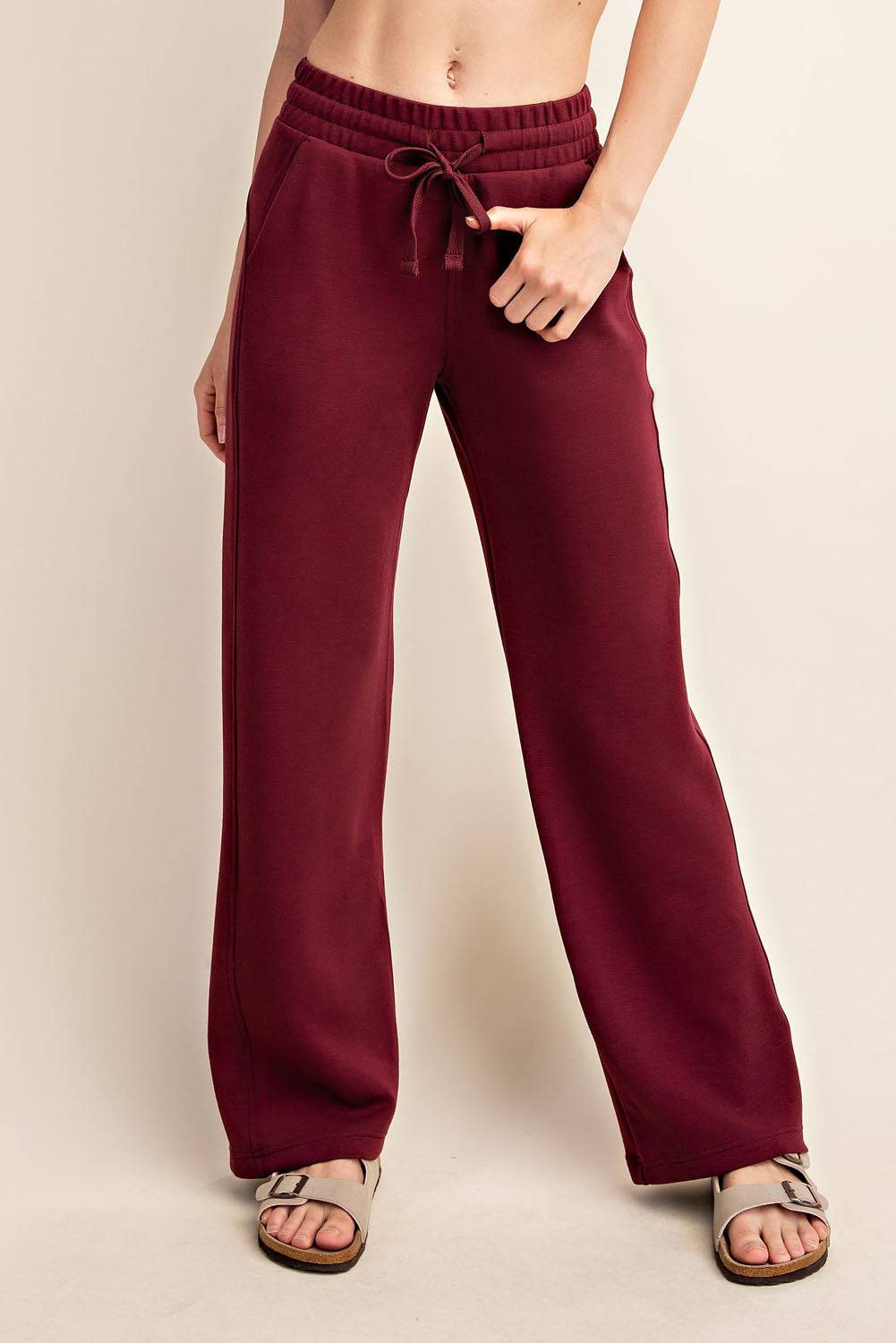 Modal Scuba Straight Pant - Hype Up